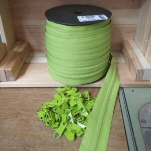 Zipper | Cursor | Malha 5 | Injectado | Verde Alface 633