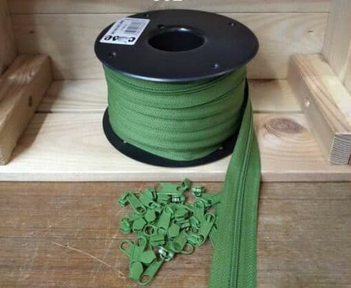 Fecho Zipper | Malha 3 | Verde 662