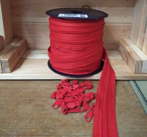 Curseurs Zipper | Mesh 5 | Rouge 562
