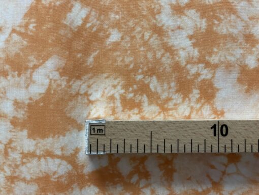 Tecido Confeção | Vestuário | Viscose | Tie Dye Laranja – Image 4