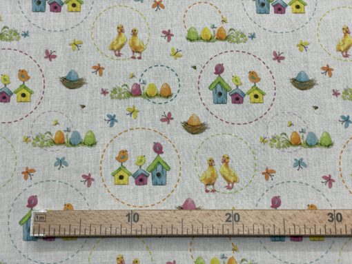 Cotton fabric | Easter | Birds