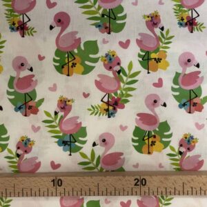 Tecido 100% Algodão | Infantil | Flamingo Baby