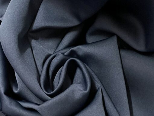 Garment Fabric | Apparel | Satén real | Azul oscuro
