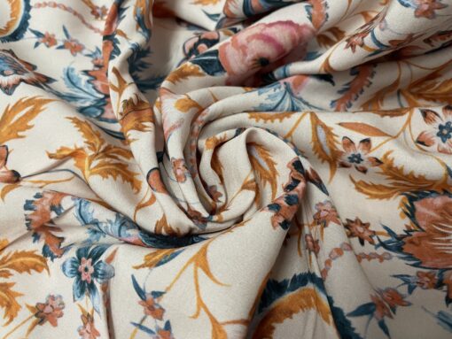 Tecido Confeção | Vestuário | Viscose | Floral