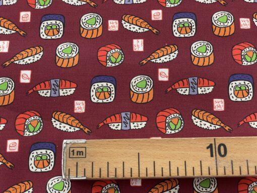 Tecido Algodão | Temático | Sushi - Image 2