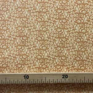 Tecido Algodão | 100% Algodão | Estampado | Floral Arabesco