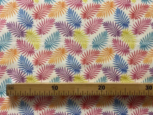 Tissu Coton | 100% Coton | Imprimé | Feuillage