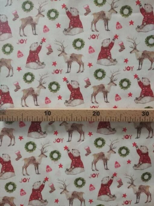 Tecidos 100% Algodão | Natal | Bonecos