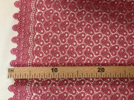 Tecido Confeção | Renda | Rosa – Image 4