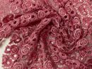 Tecido Confeção | Renda | Rosa