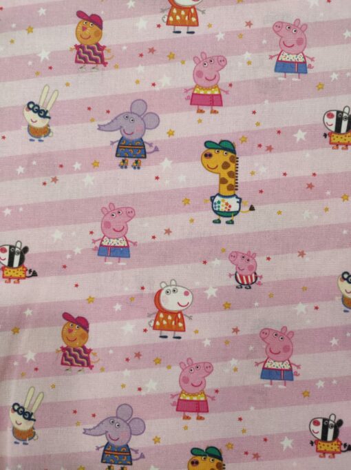 Tecido 100% Algodão | Disney | Pepa Pig – Image 3