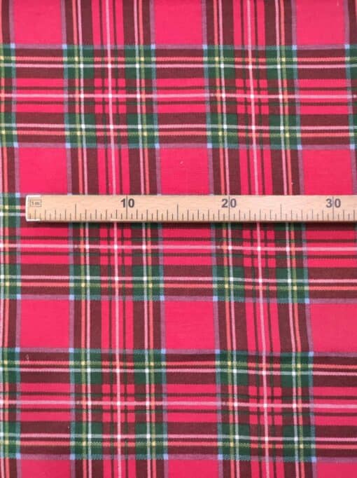 Tejido Loneta | Estampado | Navidad | A cuadros