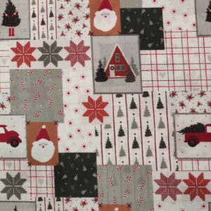 Tecidos 100% Algodão | Natal | Patchwork
