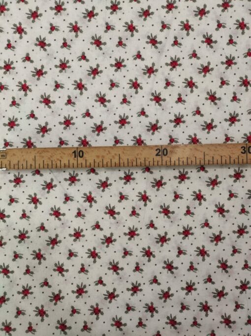 Tecidos 100% Algodão | Natal | Patchwork | Azevinho - Image 3