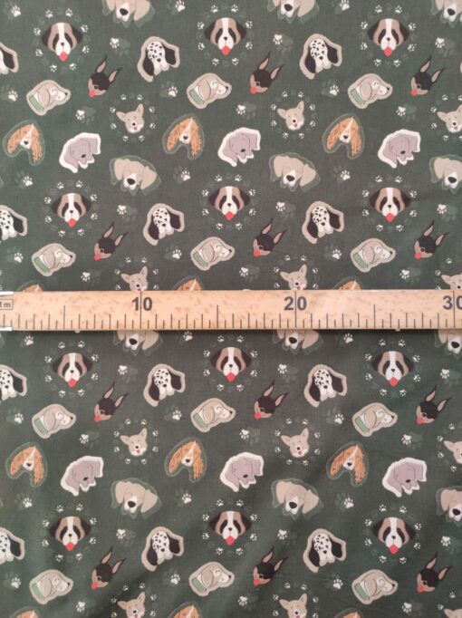 Tejido Algodón | 100% Algodón | Estampado | Perros