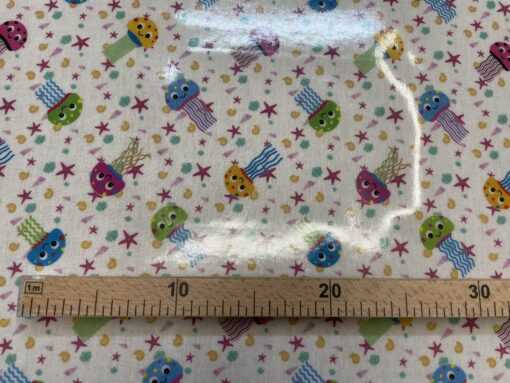 Tecido Plastificado | Estampado | Infantil | Medusas
