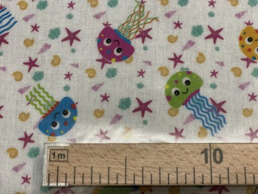 Tecido Plastificado | Estampado | Infantil | Medusas - Image 2