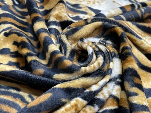 Pêlo Sintético | Print Animal | Pêlo Curto | Tigre