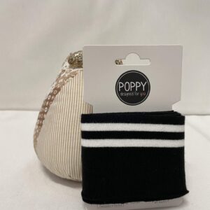 Rib | Poppy | Risca | Preto