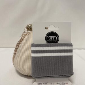 Rib | Poppy | Risca | Cinza