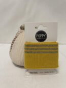 Rib | Poppy | Risca Lurex | Dourado | Mostarda